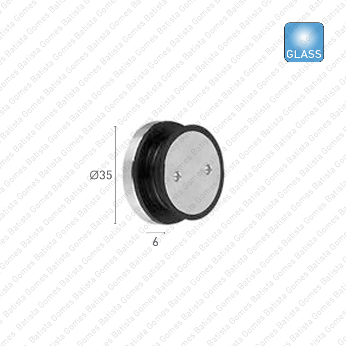 Suporte para paineis vidro / 8-12mm